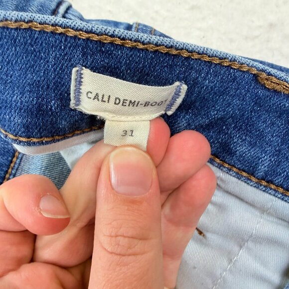 Madewell Cali Demi-Boot Jeans Size 31 - Picture 7 of 10